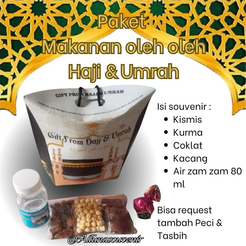 

paket makanan oleh oleh umroh haji