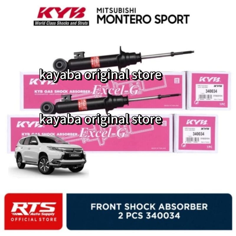 SHOCKBREAKER DEPAN TRITON PAJERO MERK KAYABA EXEL-G ORIGINAL