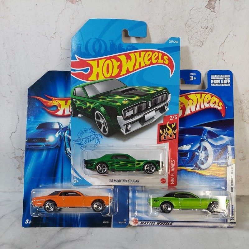 Hot Wheels 68 Mercury Cougar