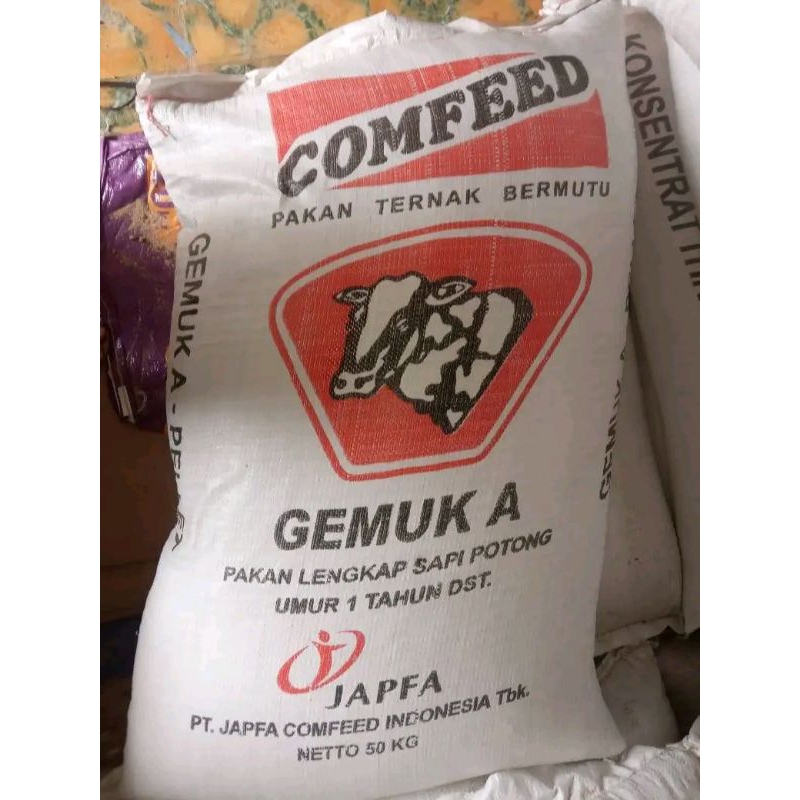 COMFEED GEMUK A KONSENTRAT PELLET SAPI POTONG PAKAN PUR SAPI KAMBING 1 KG