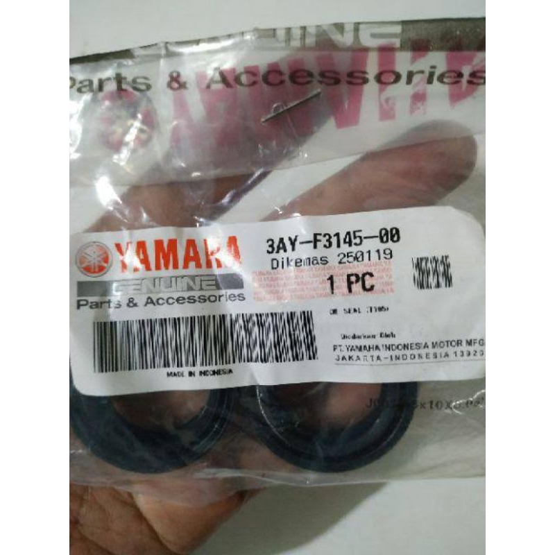 SEAL SHOCK DEPAN JUPITER Z OILSEAL SHOCK MIO MIO J AEROX VEGA XEON ORI