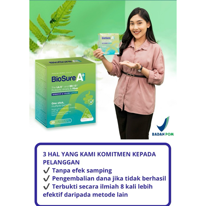 

Biosure A+ susu probiotik untuk pasien penderita usus besar.susu kesehatan mencegah sembelit