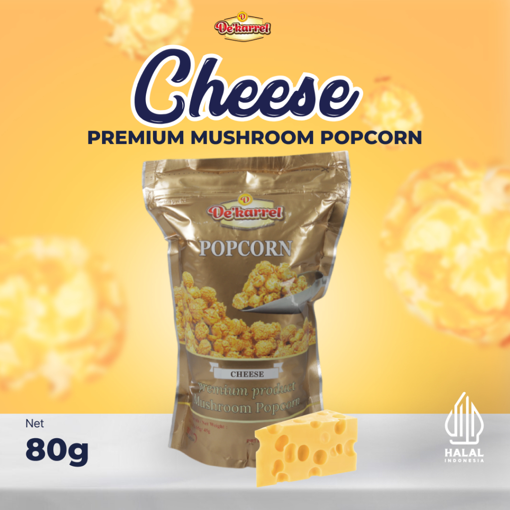 

Dekarrel Popcorn Cheese Aluminium Bag