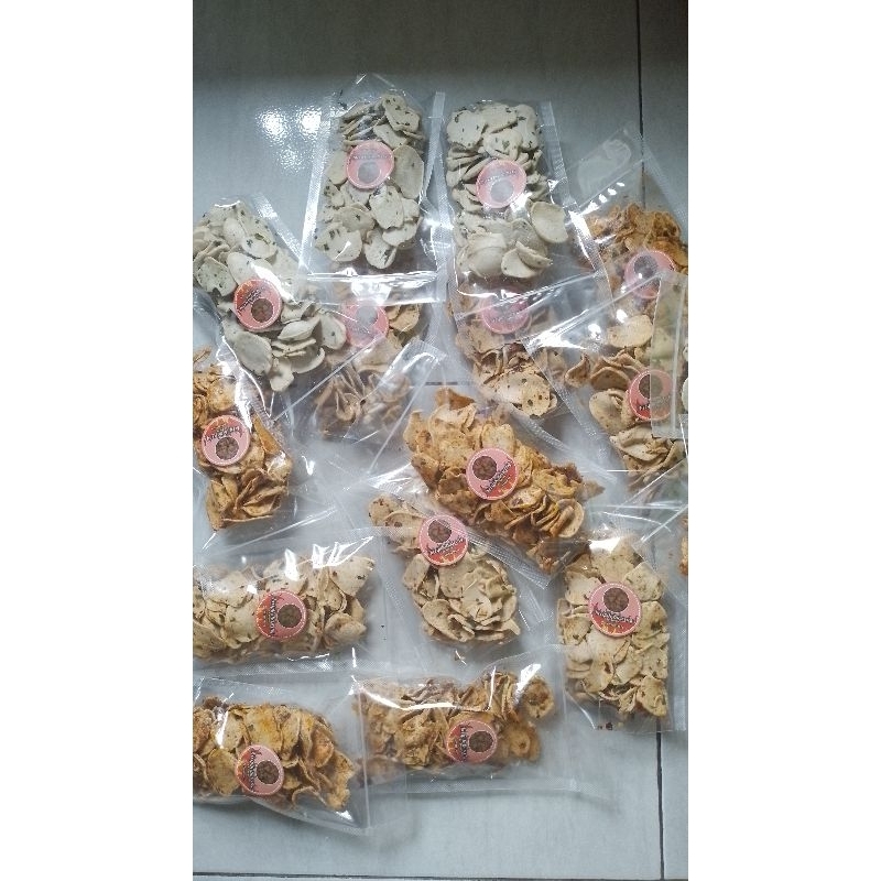 

Keripik Basreng Daun jeruk