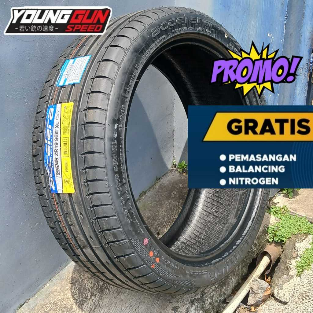 Ban Mobil 225 45 R19 Accelera Phi R Ban Tubeles 225/45 Ring 19 Free Pasang