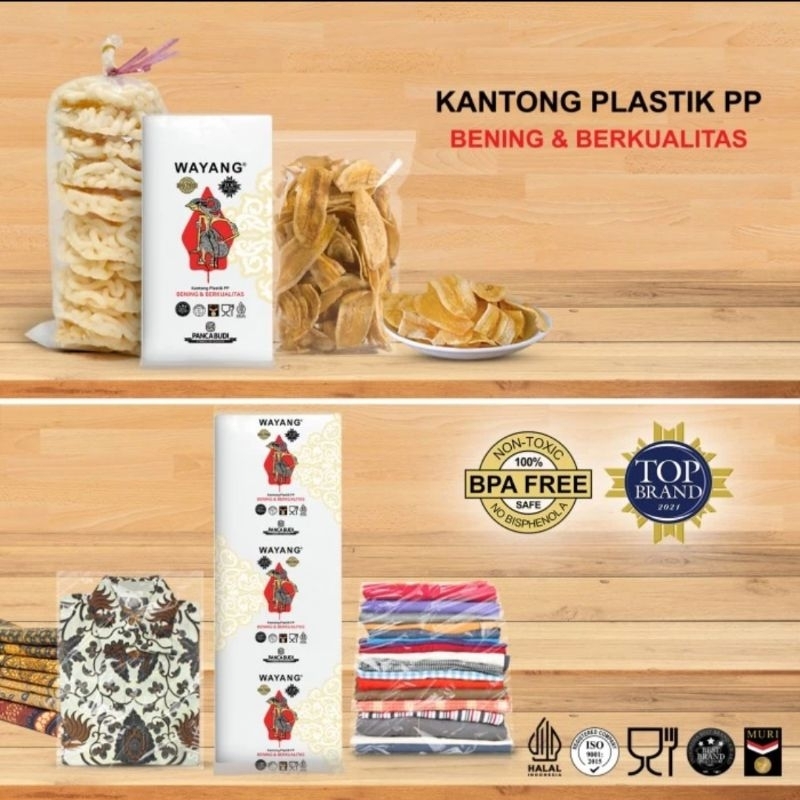Kantong Plastik PP Bening Uk 12x16, Plastik Bening, Plastik Kerupuk