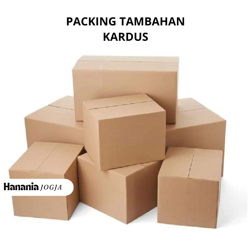 

Tambahan Packing DUS / Kardus tambahan untuk paket agar lebih aman