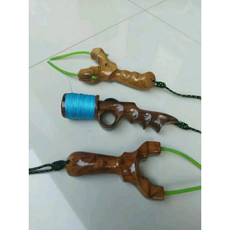 ketapel kayu OTT satu set