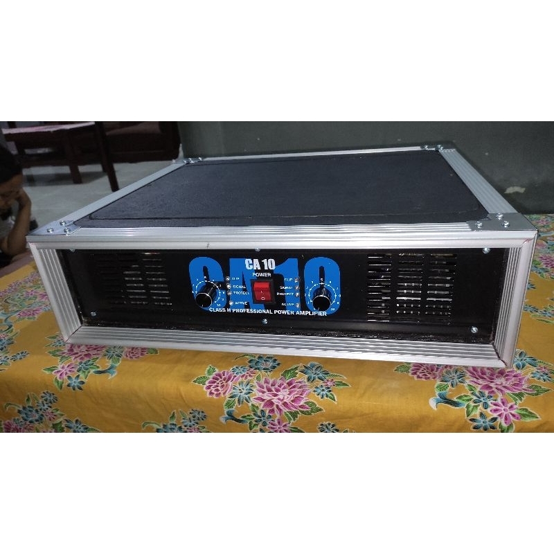 BOX POWER CA 10 LENGKAP SIAP PAKAI TEKSTUR LIS ALUMINIUM M