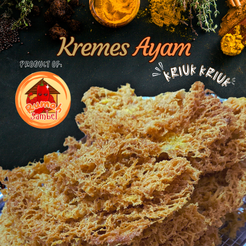 

Rumah Sambel - Kremes Ayam Spesial / Kremesan Ayam Original Crispy Gurih [TANPA PENGAWET]
