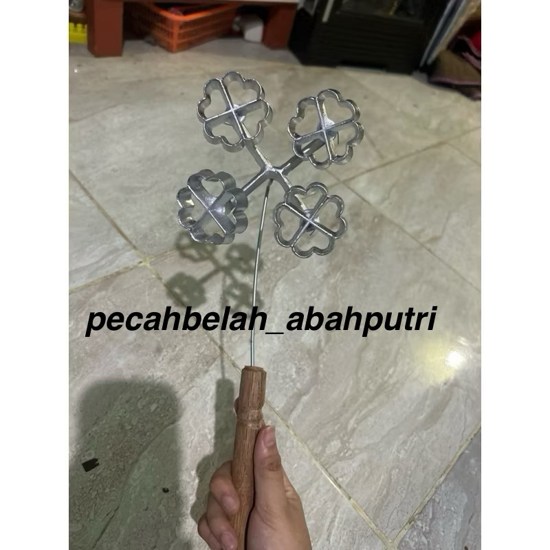 cetakan kue kembang goyang isi 4