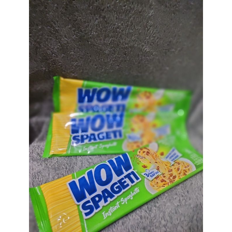 

Mie WOW SPAGETI Aglio Olio (Spicy Garlic) NEW 75g.