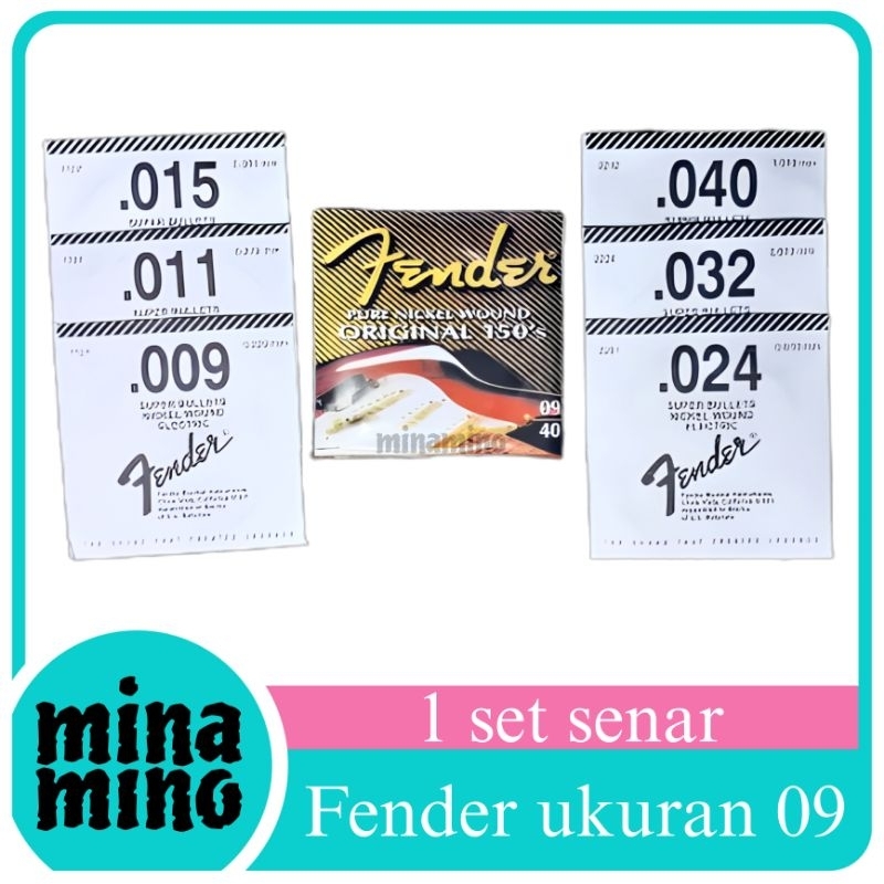Senar Gitar Fender Akustik -  Senar Gitar Fender Elektrik - Senar Gitar Akustik Fender - Senar Gitar