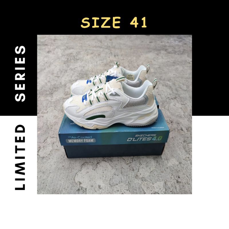 Sepatu Lifestyle Pria SKECHERS D'LITES 4.0 ORIGINAL - 237408/WMLT