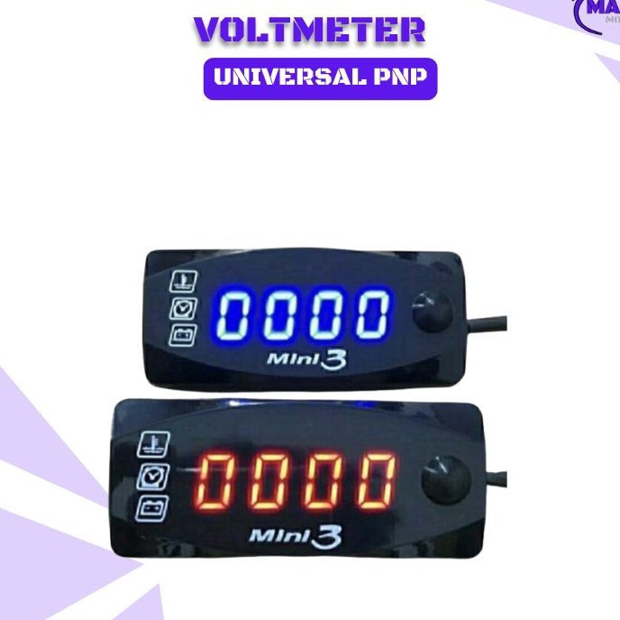 Gila voltmeter aki 3in1 3mode wateroof terjamin mantap MEREK NPS