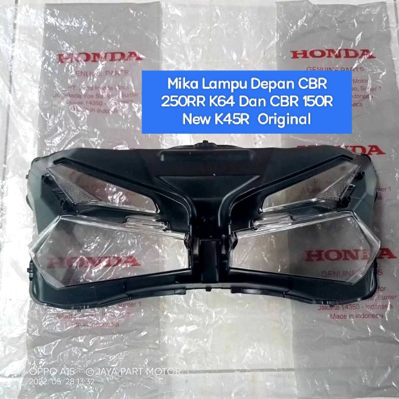 Mika Lampu Depan CBR 250RR K64 Dan CBR 150R New K45R Original.