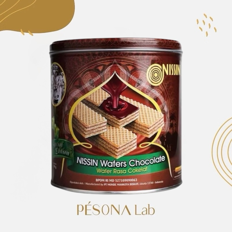 

NISSIN Wafer Chocolate 267Gr Special Edition - NISSIN Wafer Coklat Kemasan Kaleng