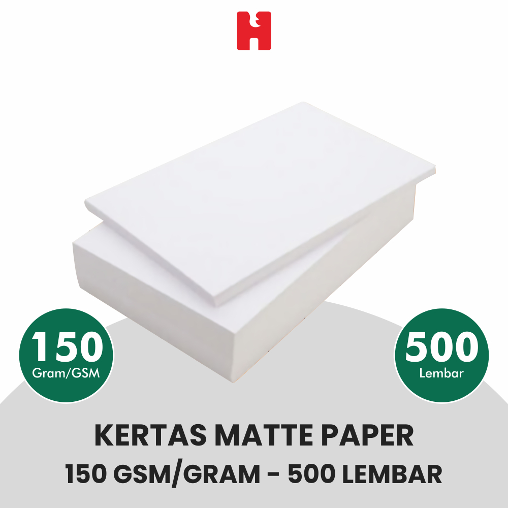 Kertas Matte Paper 150 Gsm/Gram - 500 Lembar