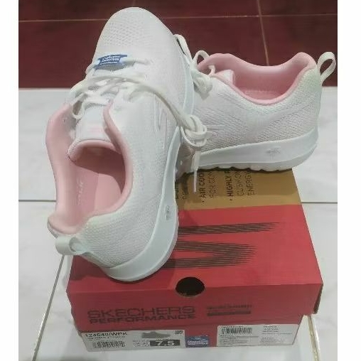 SEPATU ORIGINAL SKECHERS GO WALK JOY-VIOLET US 7.5