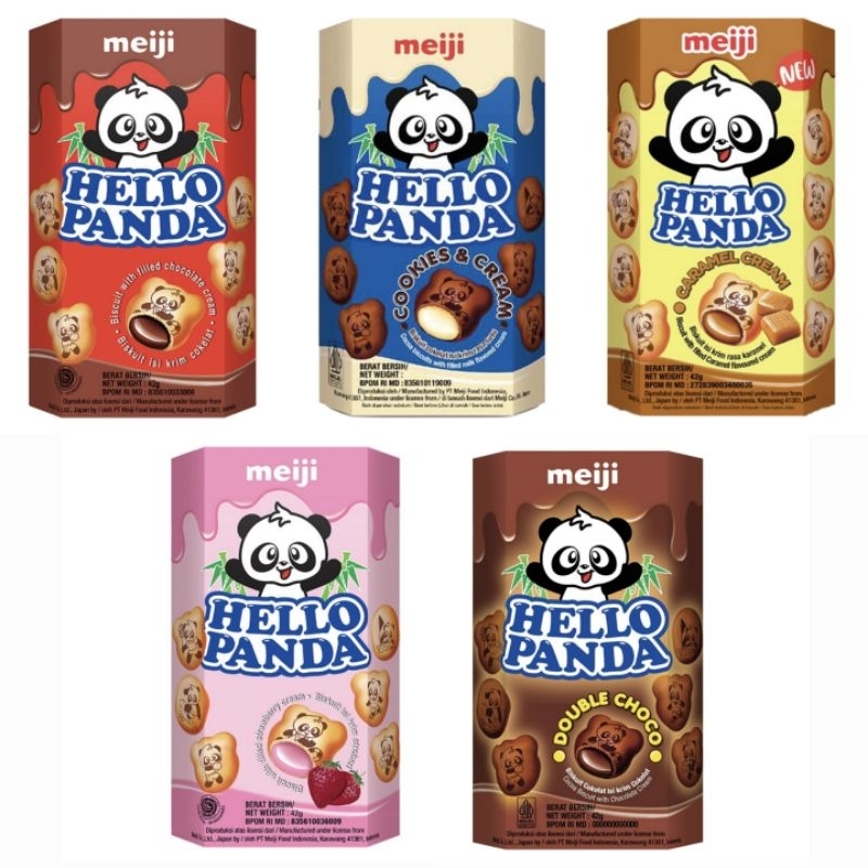 

Hello Panda Biskuit Makanan Ringan 42 g