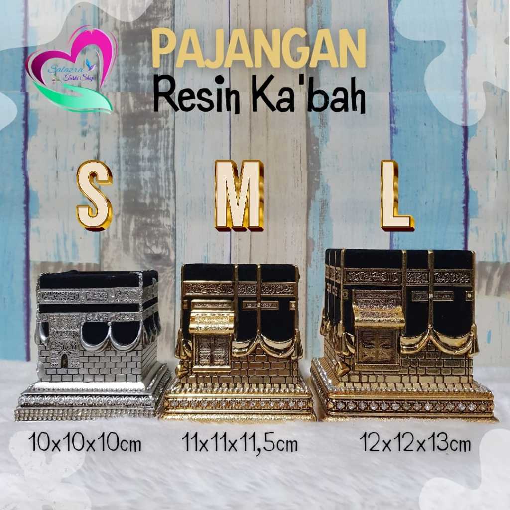 PAJANGAN KABAH | RESIN KA'BAH ORI TURKI