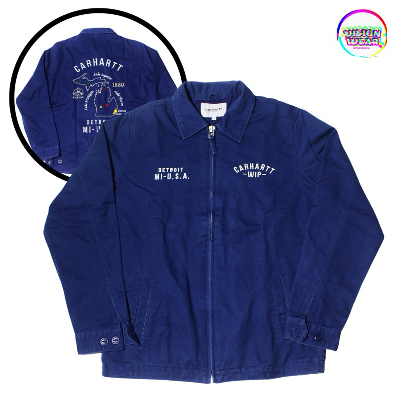 Carhartt WIP Lakes Navy / Jaket Carhartt WIP