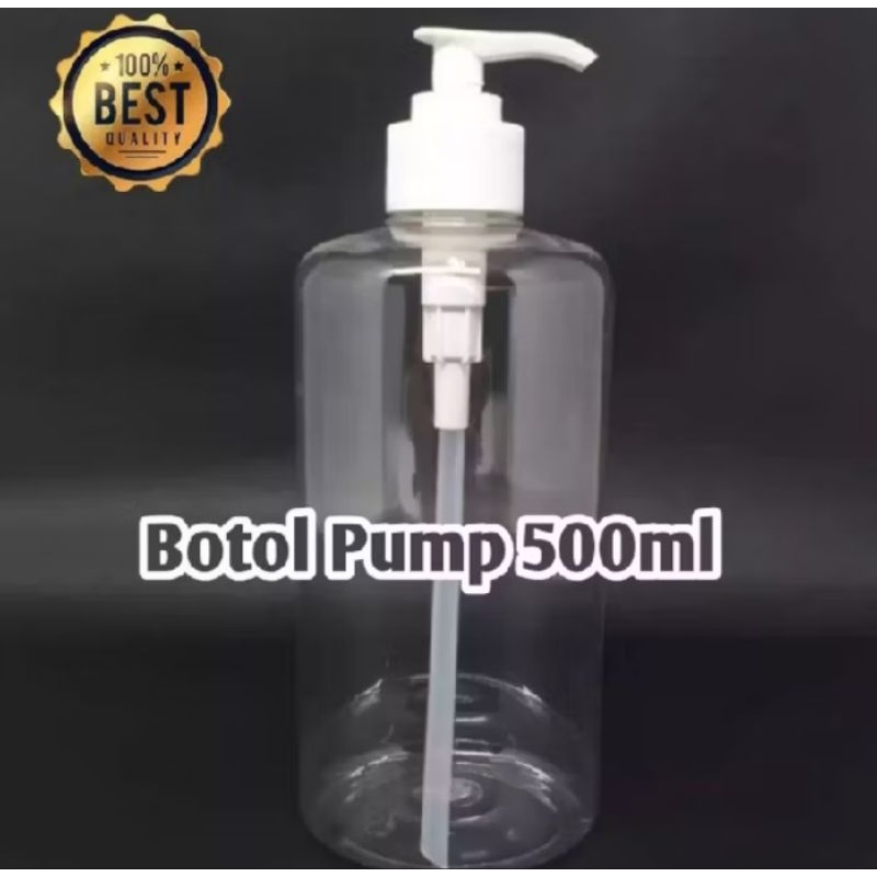 Botol Kosong Pump Botol 500 ML