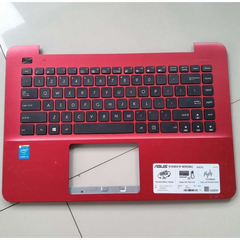 Asus Frame Keyboard X455 X455L X455LU X455UL X455 Original Normal