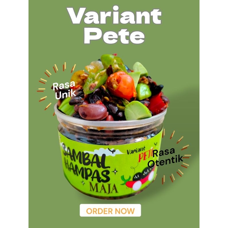 

SAMBAL HAMPAS MAJA - PETE