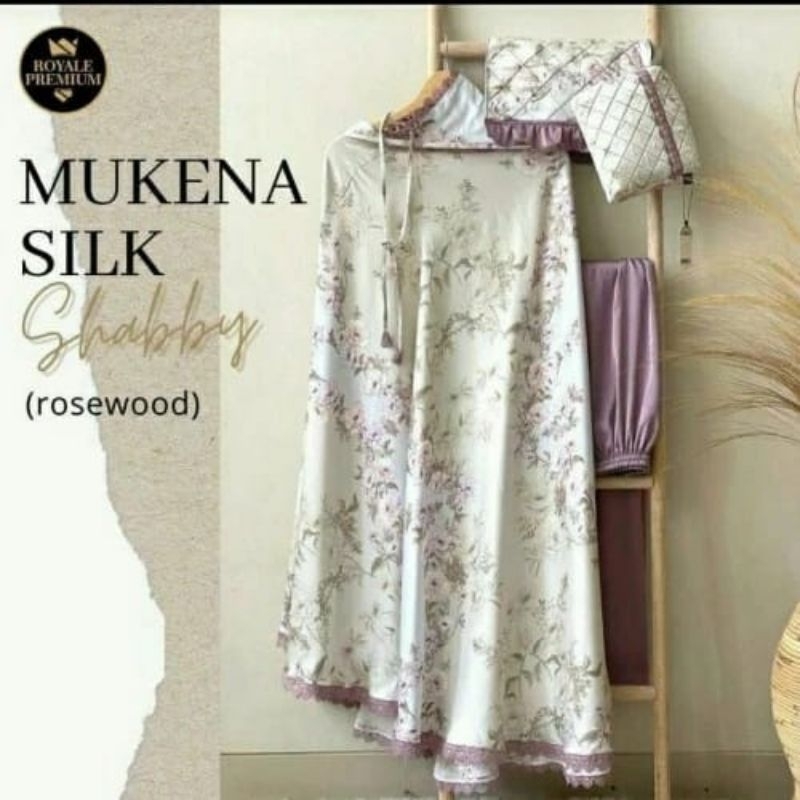 Mukena Royale Premium Silk Shabby Mix Calluna