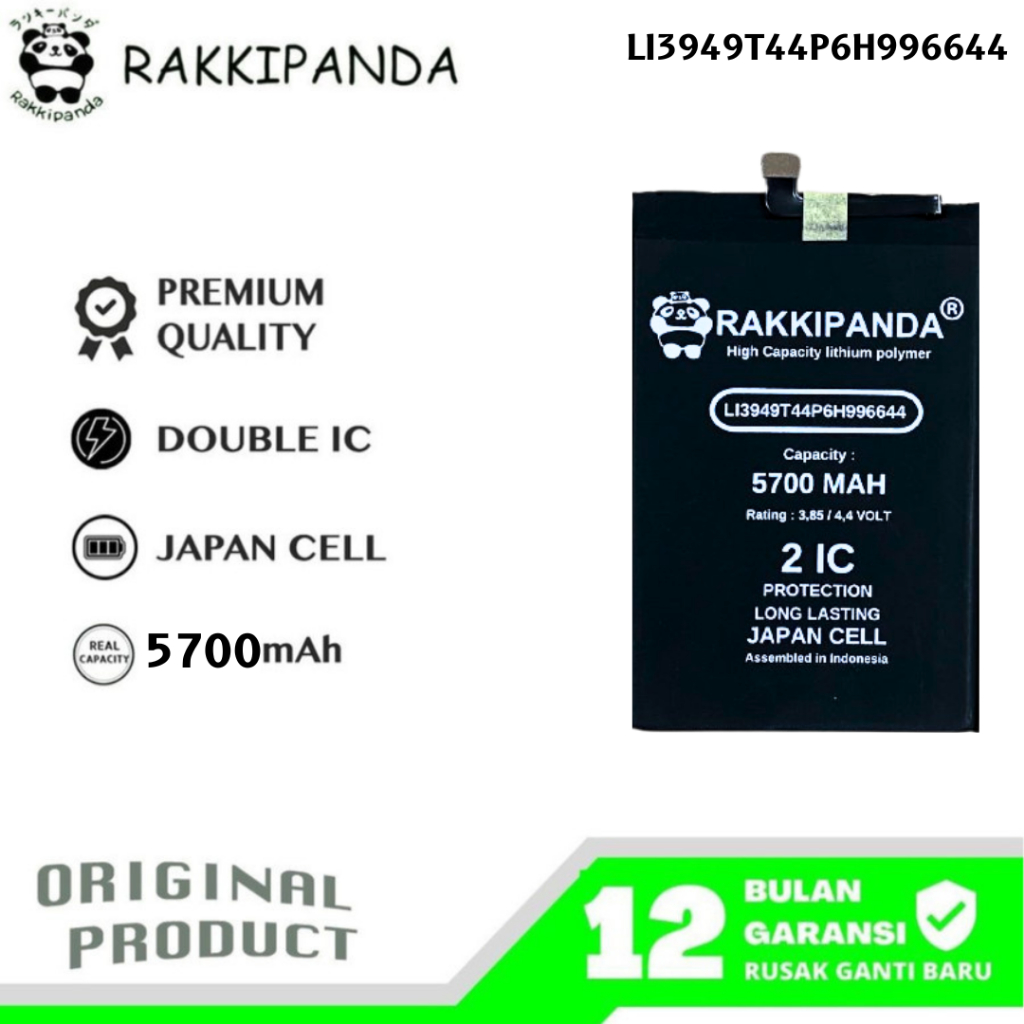 RakkiPanda - LI3949T44P6H996644 ZTE Nubia Red Magic 3 / Nubia Red Magic 3s Batre Batrai Baterai