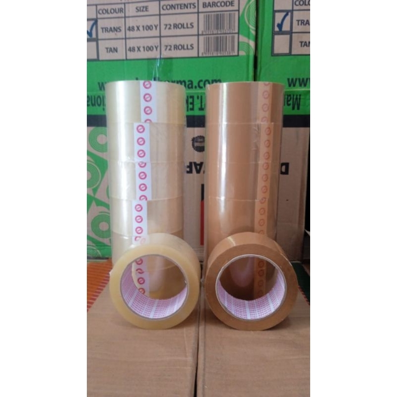 

Daimaru OPP 48 X 100y Tan/Trans, Box/72 roll