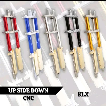 Shock KLX Depan Upside Down Shock USD KLX Dtracker Trail 45*950mm