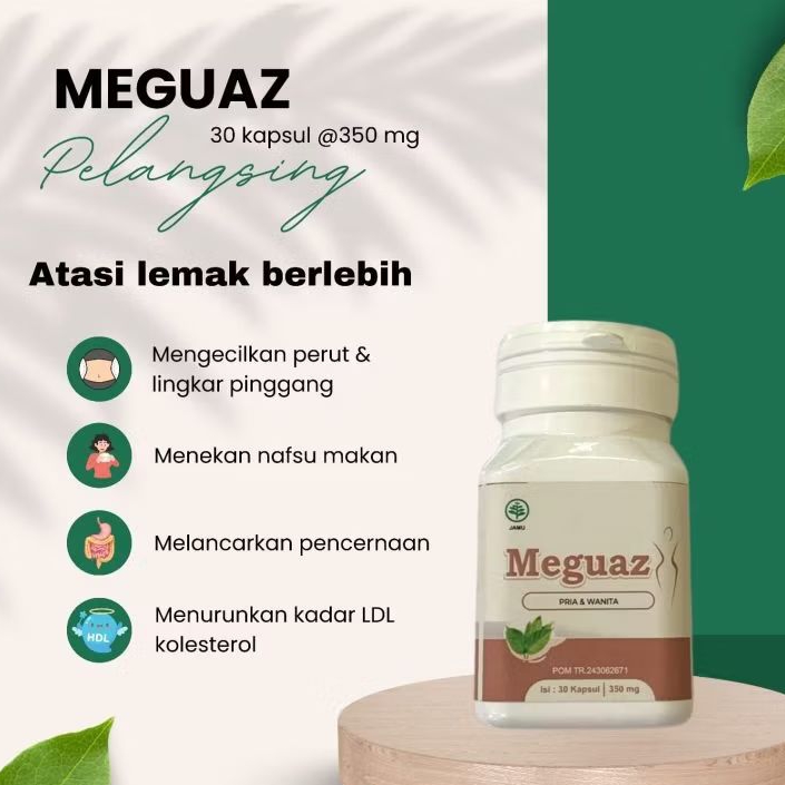 

Meguaz herbal premium isi 30-kombinasi Herbal yang tepat (Gymnema sylvestre dan Guazuma ulmifolia)