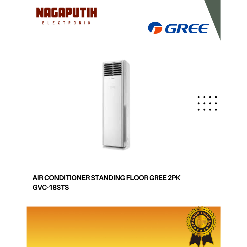 AC GREE Standing Floor 2 PK GVC-18STS GARANSI RESMI