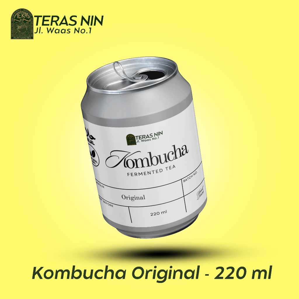 

KOMBUCHA ORIGINAL 220 ml - TEH FERMENTASI - PROBIOTIK