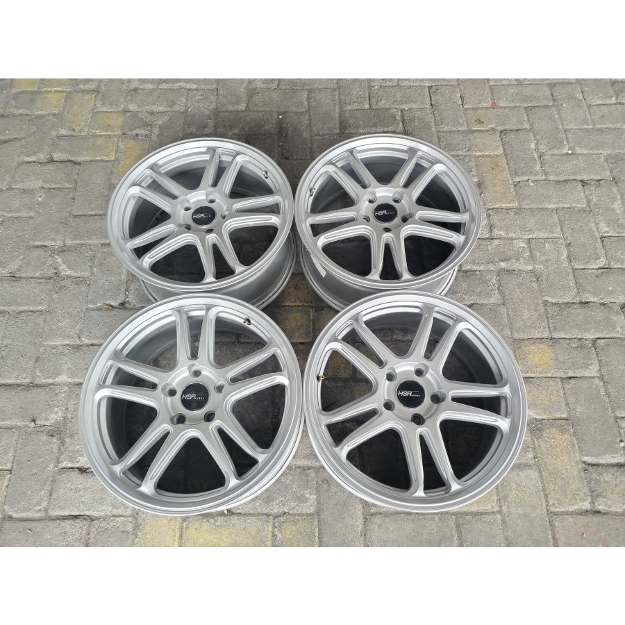 VELG MOBIL BEKAS RACING 17 VELG HSR NX SPO RING 17X7,5 PCD 5X114