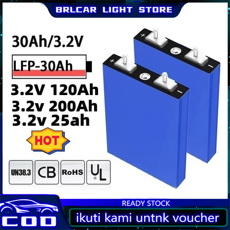 UPS BMS lifepo4 Baterai12V 30Ah/120ah CATL/BYD Baru Lifepo4 Baterai 3.2V 30Ah/25ah/120ah lifepo4 Bat