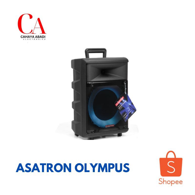 ASATRON speaker portable 8 inch OLYMPUS