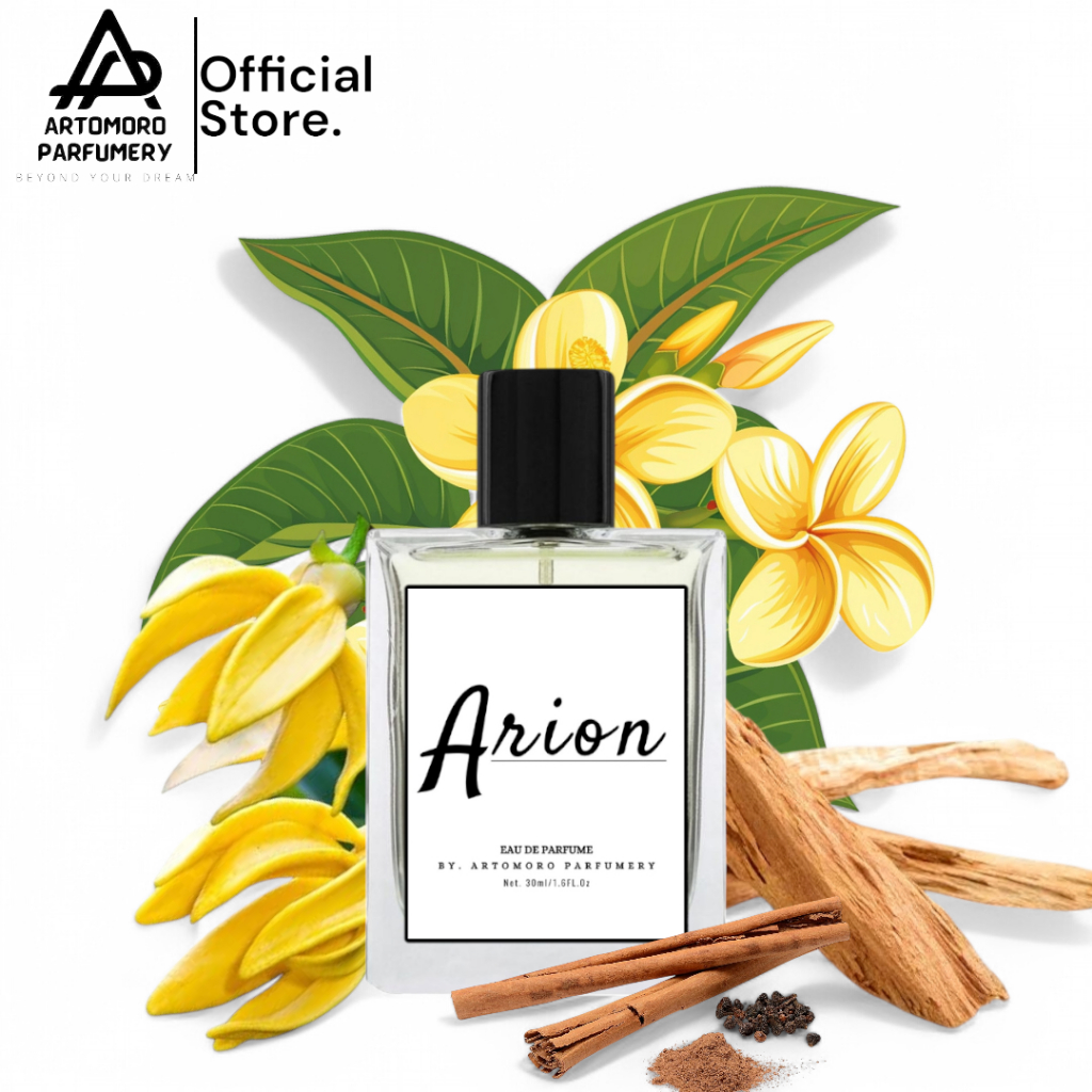 PARFUM ARION BY ARTOMORO PARFUMERY | PARFUM PRIA & WANITA | ISI PARFUM 30ML | TAHAN 6-8 JAM | INSPIR