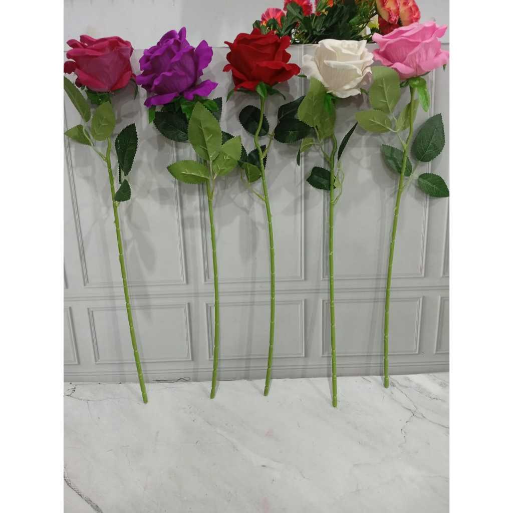 BUNGA ROSE K1 ARTIFICIAL MODERN DECORATION  KODE B10 3463