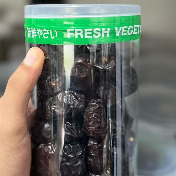 

kurma ajwa 500grm kemasan dan buah premium