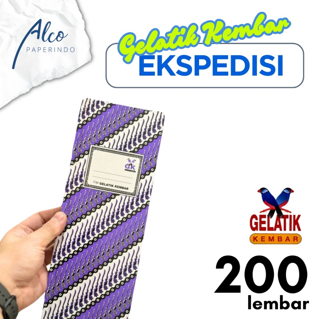 Buku Batik Expedisi isi 200 Gelatik