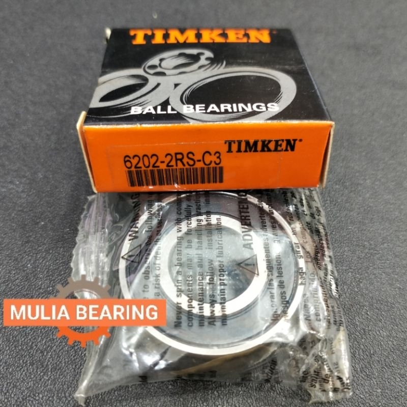 BEARING 6202 2RS C3 TIMKEN ORIGINAL