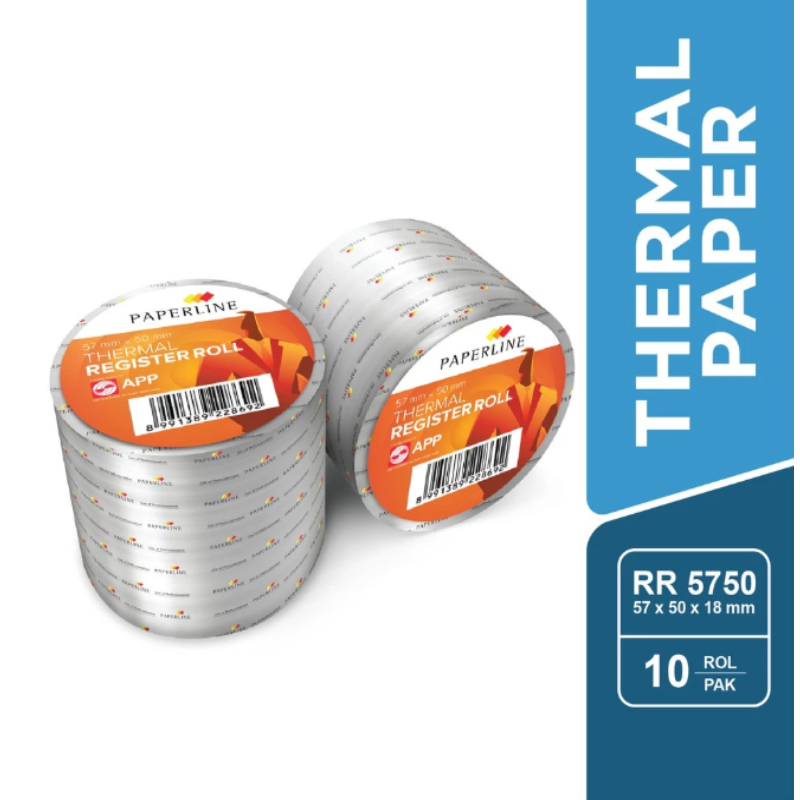

KERTAS THERMAL PAPER ROLL 57mm x 50mm