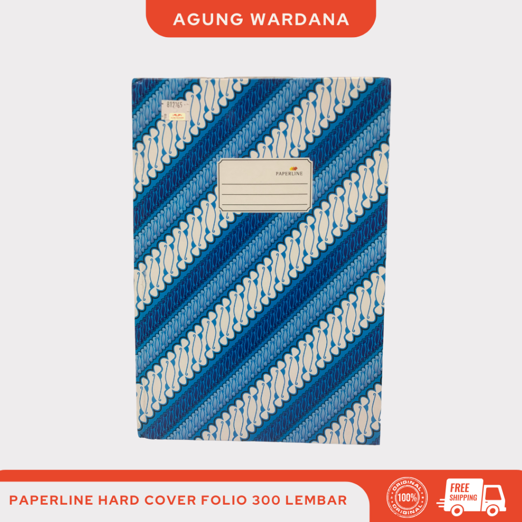 

PAPERLINE BUKU HARD COVER FOLIO ISI 50, 100, 200 DAN 300 LEMBAR