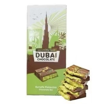 

Dubai Chocolate Kunafa Pistachio Chocolate Bar