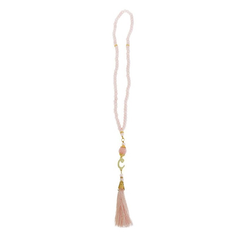 Tasbih Batu Alam Rumbai cantik / 99 Butir / 6 Mm Batu Tasbih Natural