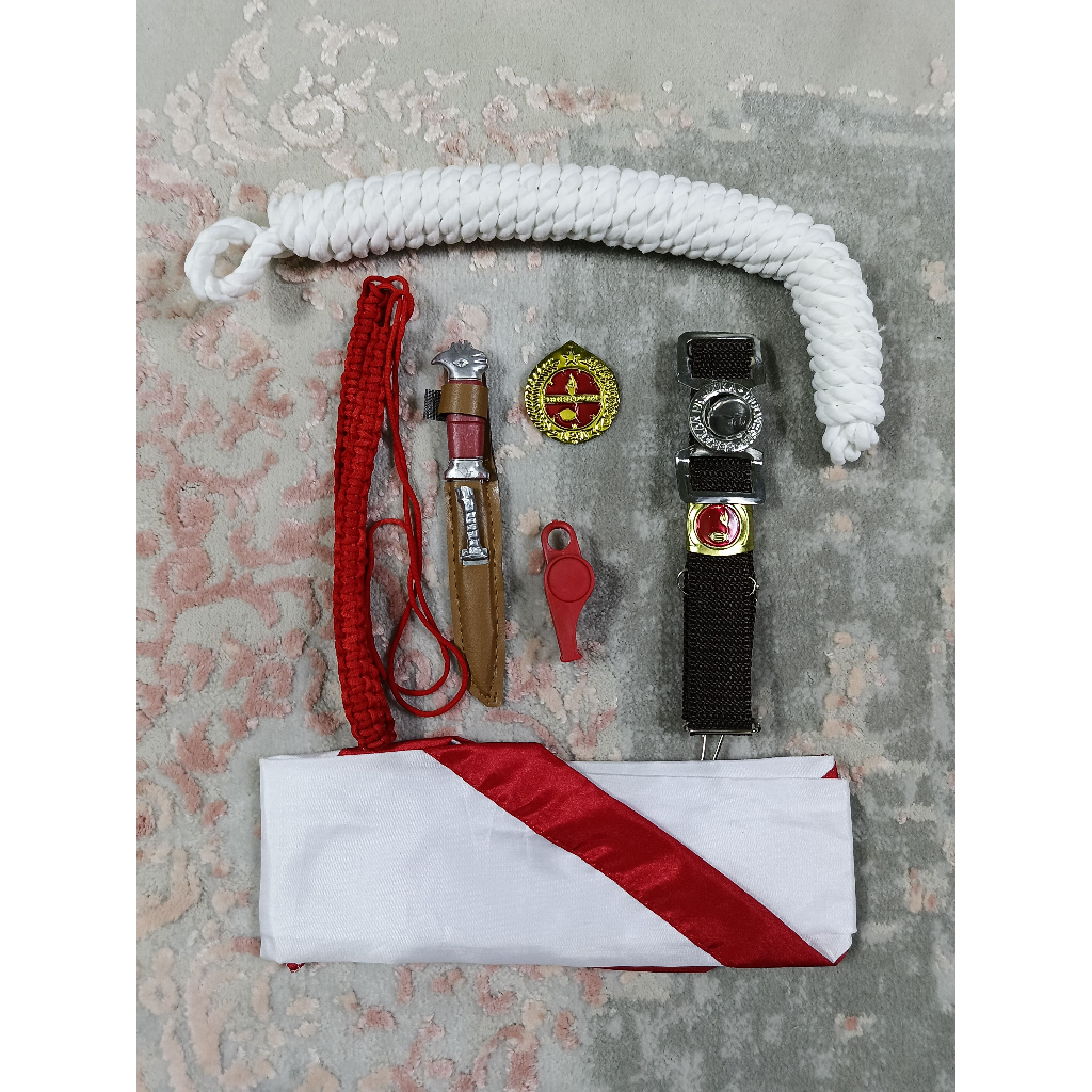 PERLENGKAPAN PRAMUKA KOMPLIT ANAK PEREMPUAN / Alat Pramuka Lengkap Perempuan