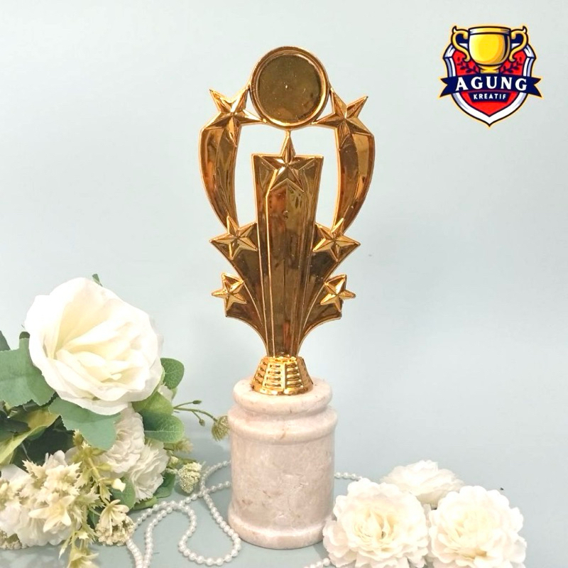 Piala Marmer Bintang Piala Tatakan Marmer
